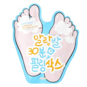 ماسک لایه بردار و پدیکور پا مدل جورابی اپیو A’PIEU